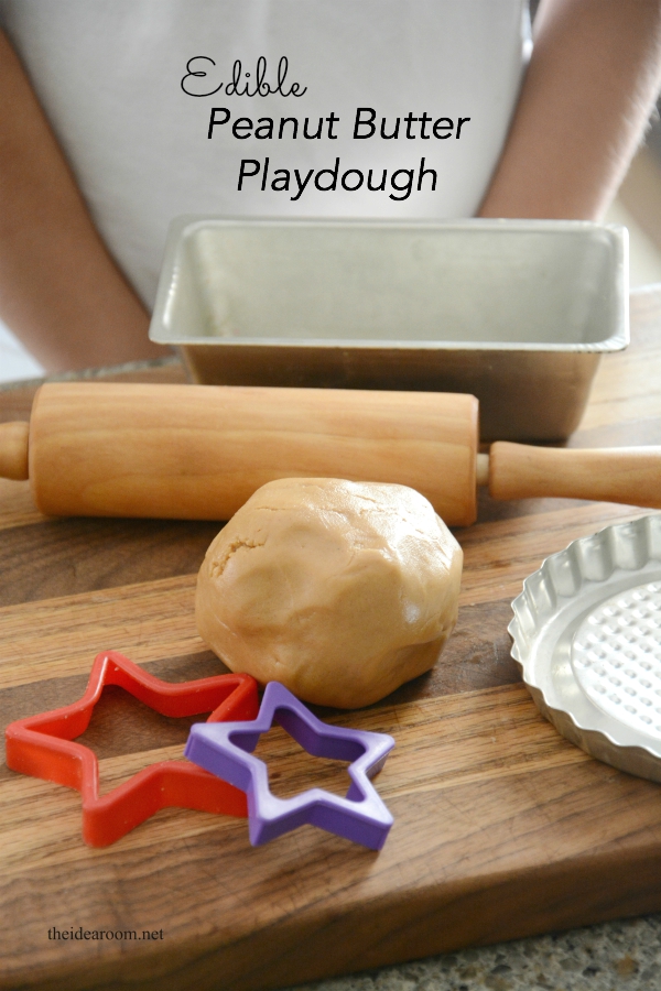 Edible Peanut Butter Playdough Recipe