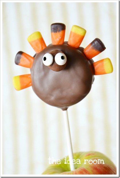 Thanksgiving Turkey Treats—Oreo Pops - The Idea Room