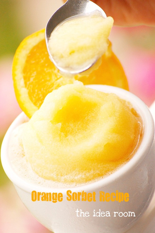 Easy Orange Soda Sorbet (1 Ingredient) - Grits and Gouda