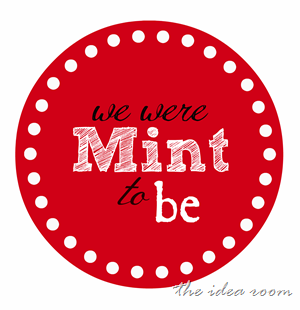 mint to be round red