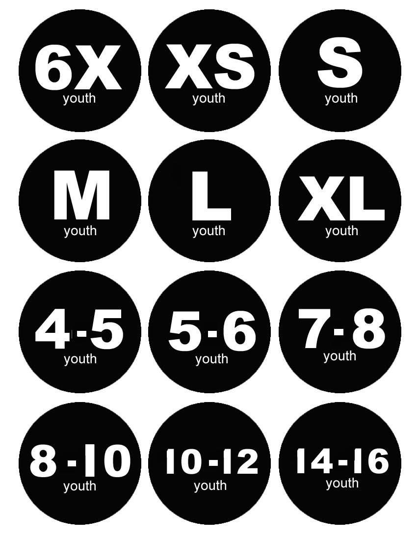 Clothing Storage Labels 6x+ - The Idea Room