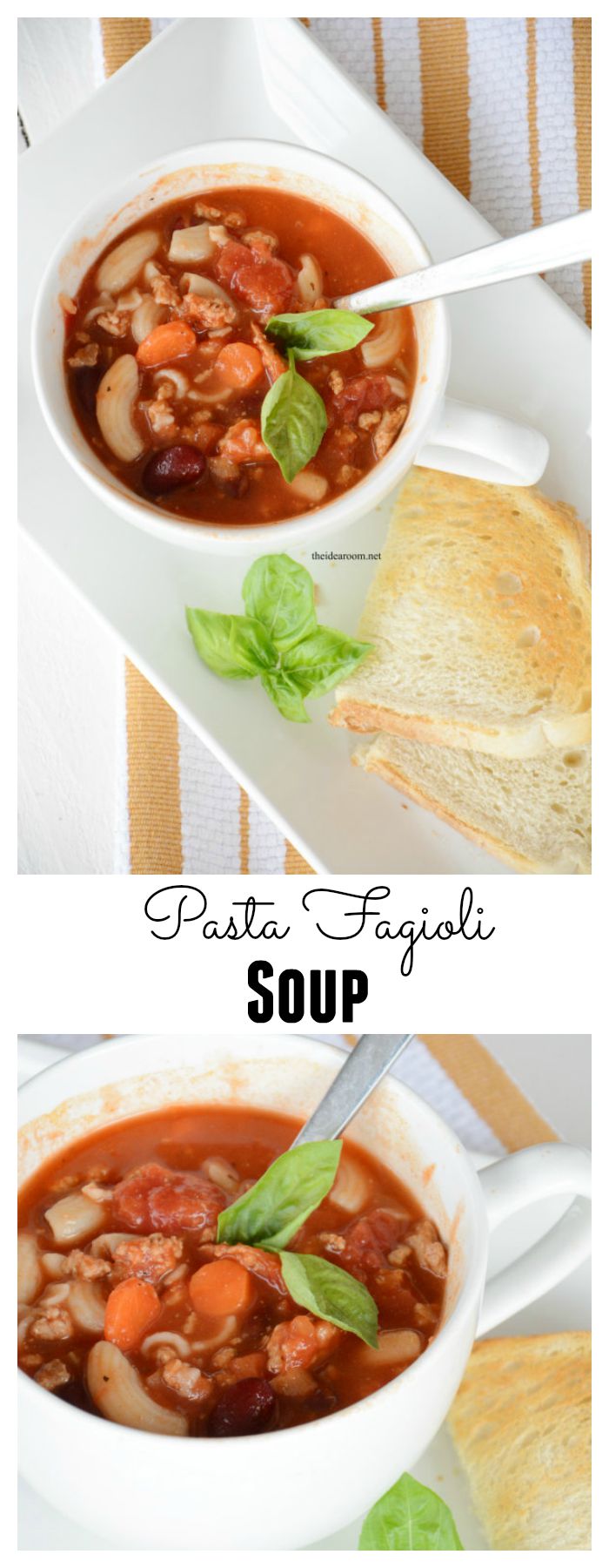 Pasta e Fagioli Soup - The Idea Room