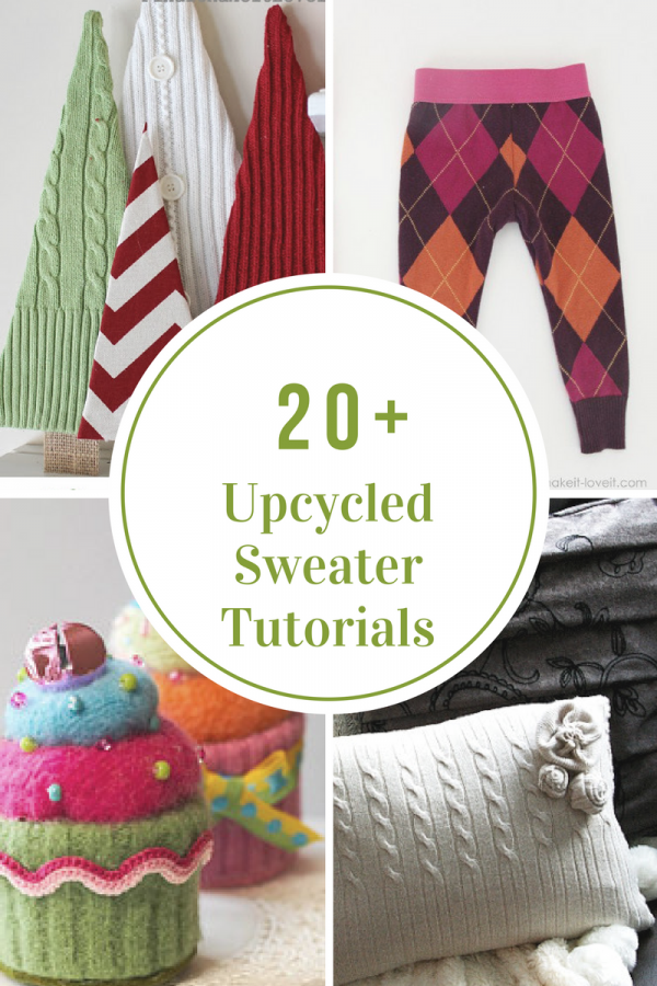 30 Upcycled Sweater Tutorials - The Idea Room