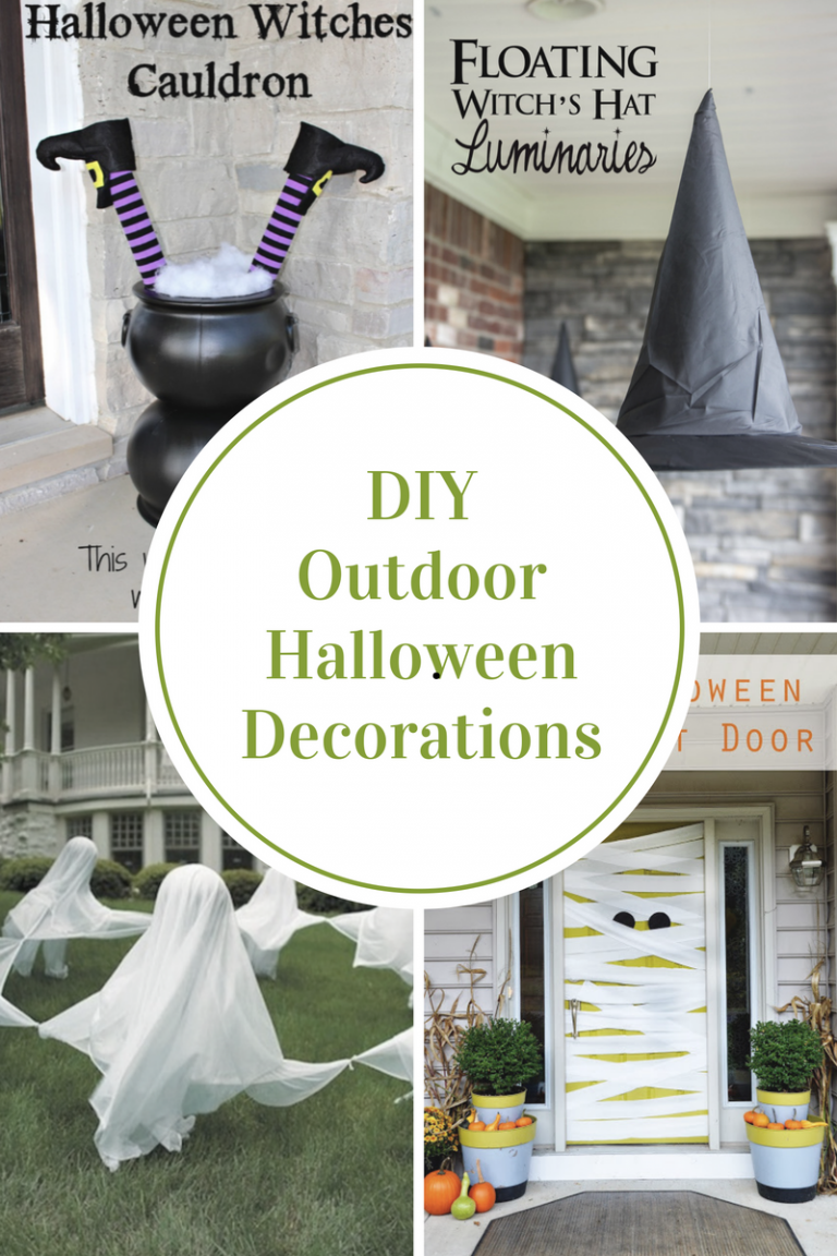 DIY Outdoor Halloween Decorations - The Idea Room