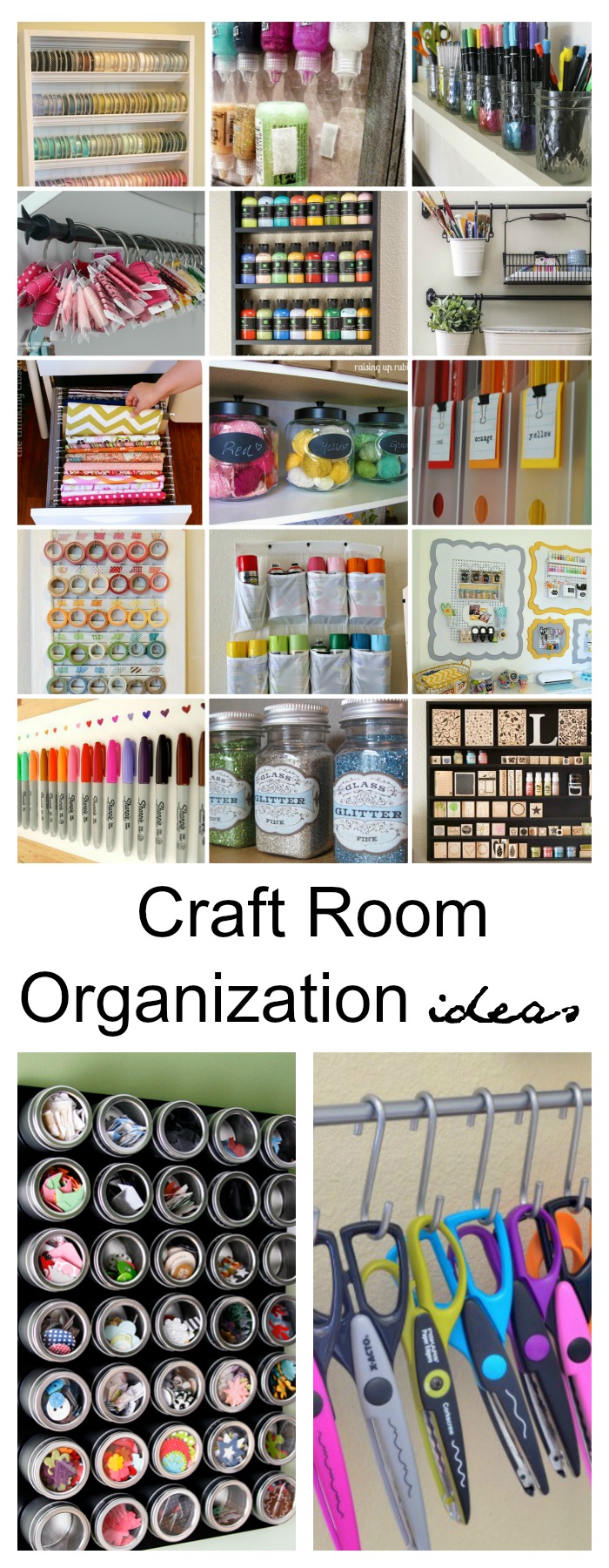 7 Craft Room Organization Ideas That Are Pure Genius Craftsonfire