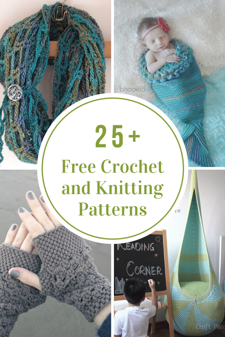 Free Crochet and Knitting Patterns The Idea Room