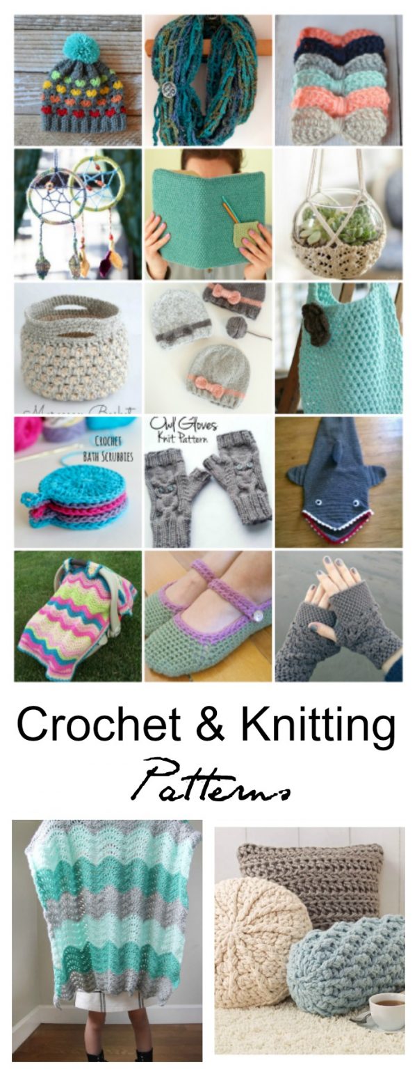 Free Crochet and Knitting Patterns The Idea Room