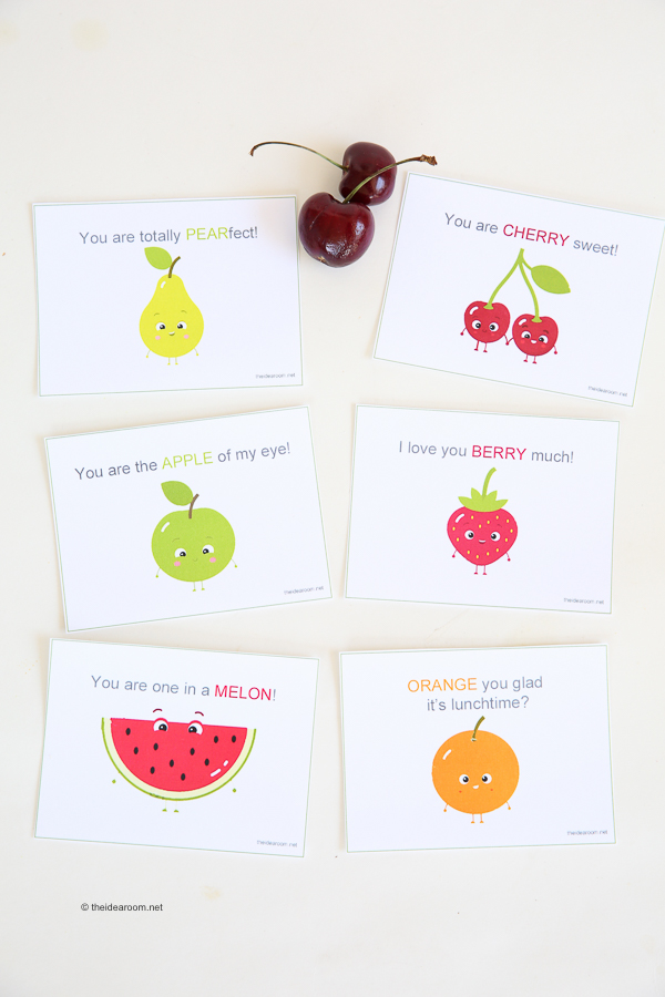 lunch box notes free printable