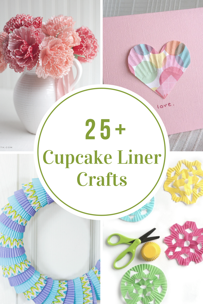 Cupcake Liner Crafts The Idea Room