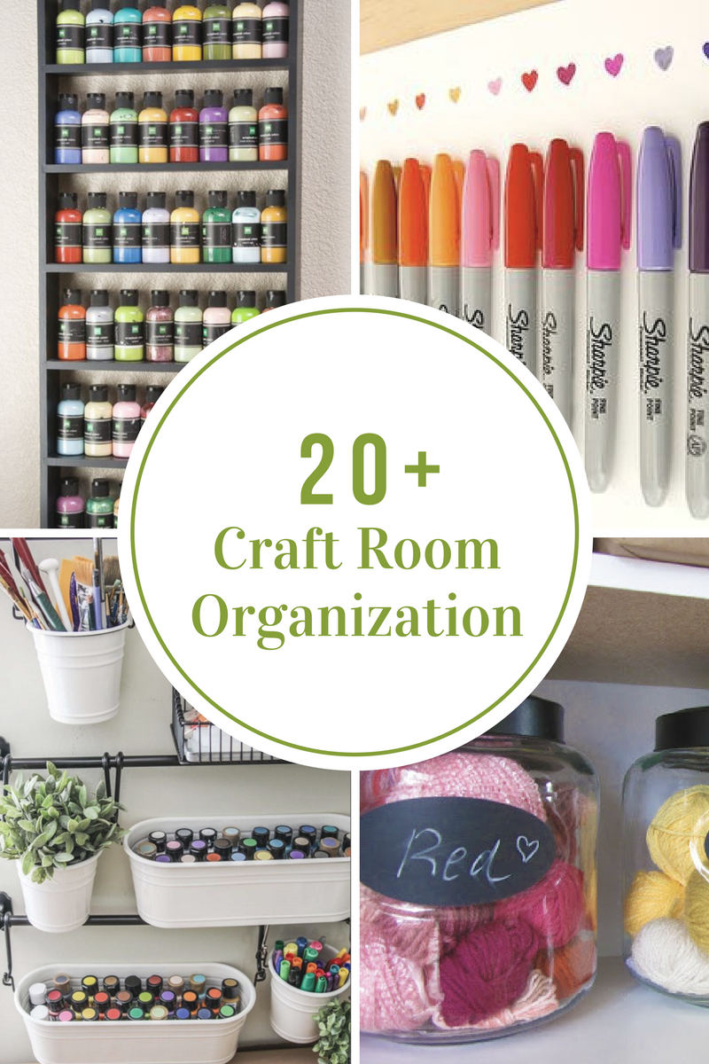 10 Craft Room Organization Ideas  I Love My Container Store Craft Room