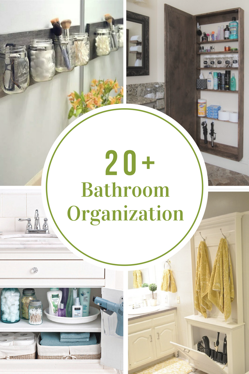 organized bathroom