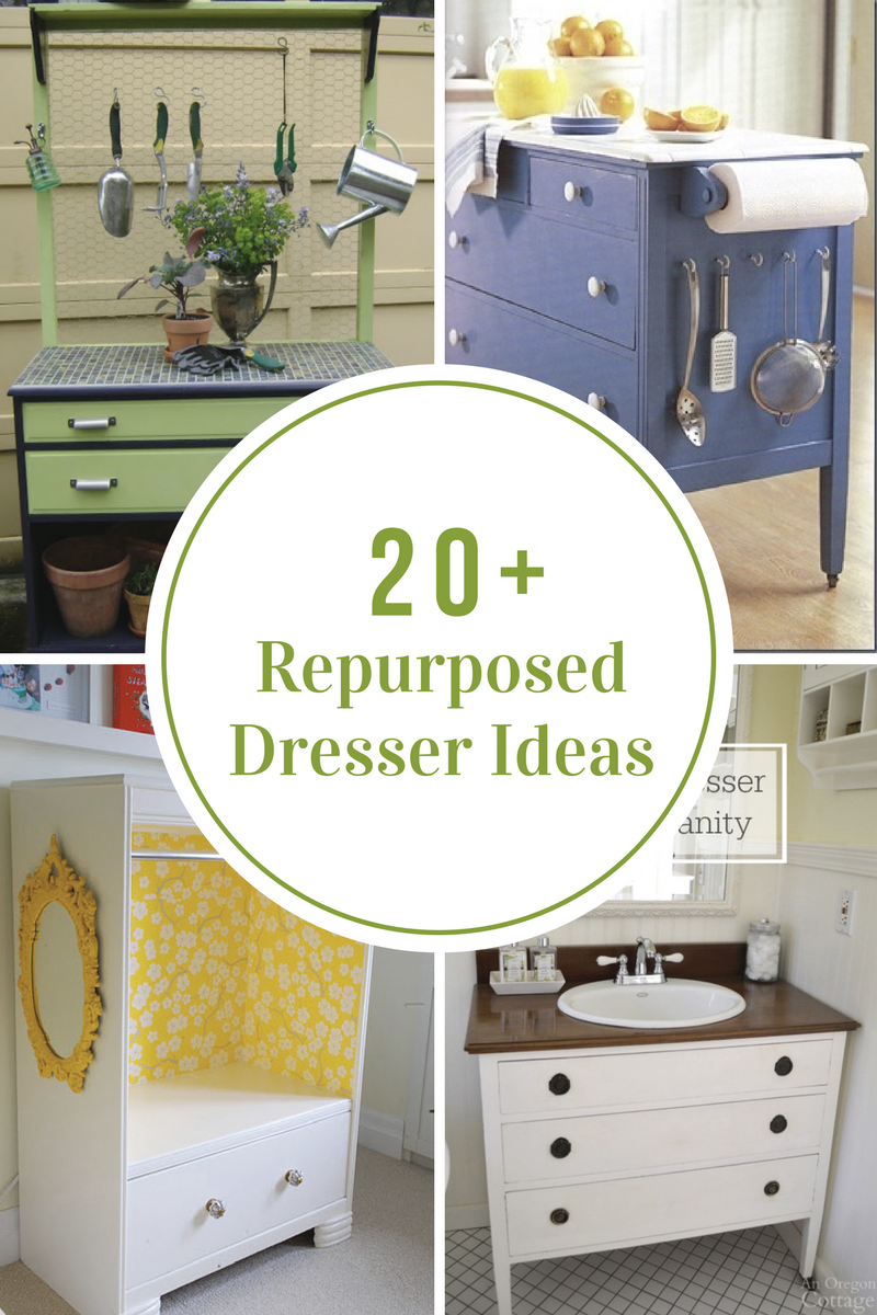 Repurposed Dresser Ideas The Idea Room