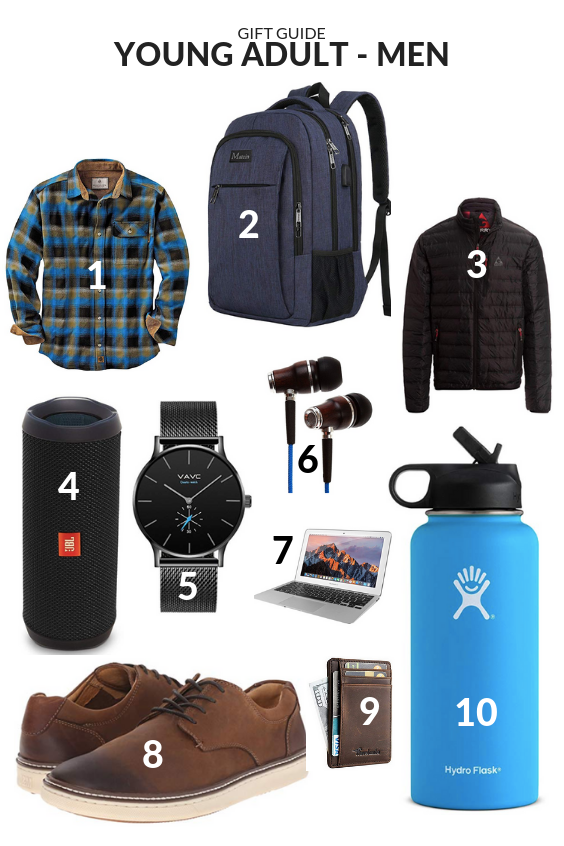 Gift Guide for Young Adults – Men - The Idea Room