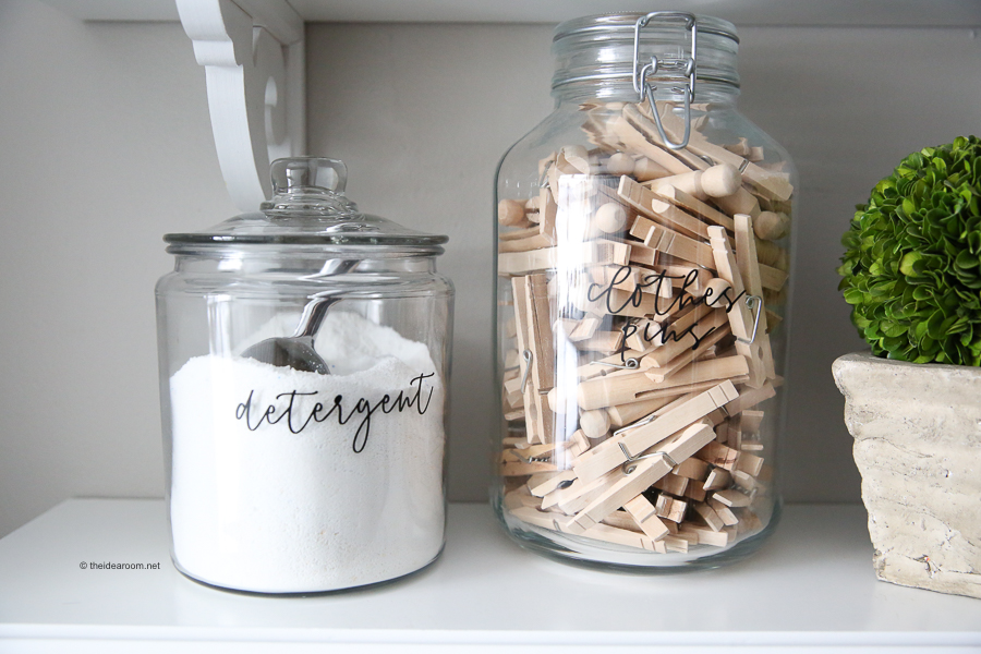 Easy Organization: Free Printable Laundry Room Labels
