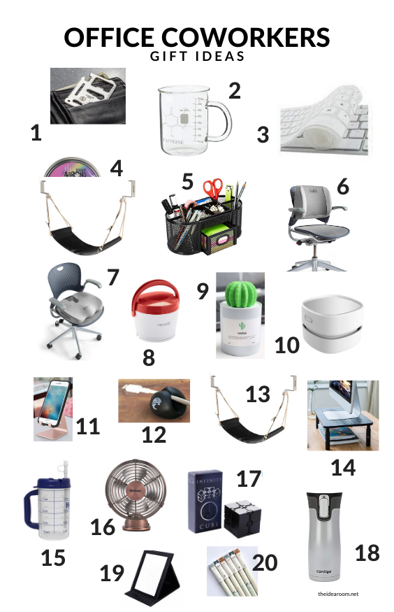 Cool gift ideas for your coworkers